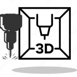 3D printer + CNC 3D printer + CNC