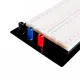 1660 Hole Breadboard Experimental Bench Solderless Circuit Test Version Recyclable Black Aluminium Plate 1660 Hole Breadboard Experimental Bench Solderless Circuit Test Version Recyclable Black Aluminium Plate