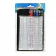 1660 Hole Breadboard Experimental Bench Solderless Circuit Test Version Recyclable Black Aluminium Plate 1660 Hole Breadboard Experimental Bench Solderless Circuit Test Version Recyclable Black Aluminium Plate