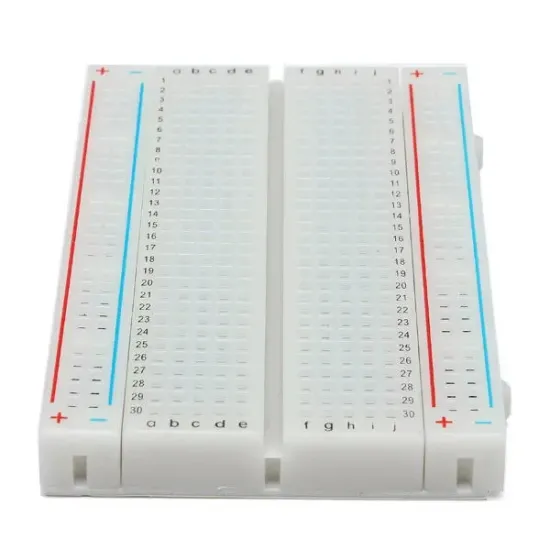 3Pcs 8.5x5.5cm 400 Tie Points 400 Holes Solderless Breadboard Bread Board 3Pcs 8.5x5.5cm 400 Tie Points 400 Holes Solderless Breadboard Bread Board