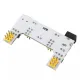 MB102 2 Channel 3.3V 5V Breadboard Power Supply Module White Breadboard Dedicated Power Module MB-102 Solderless Bread Board MB102 2 Channel 3.3V 5V Breadboard Power Supply Module White Breadboard Dedicated Power Module MB-102 Solderless Bread Board