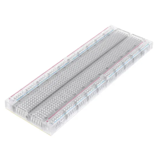 3pcs MB-102 MB102 Transparent Breadboard 830 Point Solderless PCB Bread Board Test Develop DIY 3pcs MB-102 MB102 Transparent Breadboard 830 Point Solderless PCB Bread Board Test Develop DIY