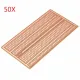 50pcs 5X10cm Single Side Copper Prototype Paper PCB Breadboard 2-3-5 Joint Hole 50pcs 5X10cm Single Side Copper Prototype Paper PCB Breadboard 2-3-5 Joint Hole