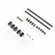 830-hole Breadboard Kit Electronic Components Starter Pack with Jumper Wires LEDs Resistors Compatible with ArduinoUNO R3 830-hole Breadboard Kit Electronic Components Starter Pack with Jumper Wires LEDs Resistors Compatible with ArduinoUNO R3