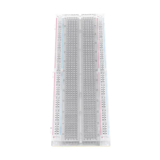 MB-102 MB102 Transparent Breadboard 830 Point Solderless PCB Bread Board Test Develop DIY MB-102 MB102 Transparent Breadboard 830 Point Solderless PCB Bread Board Test Develop DIY
