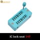 1pcs/lot 14 16 18 20 24 28 32 40 P Pin 2.54 MM Green DIP Universal ZIF IC Socket Test Solder Type IC lock seat zif socket