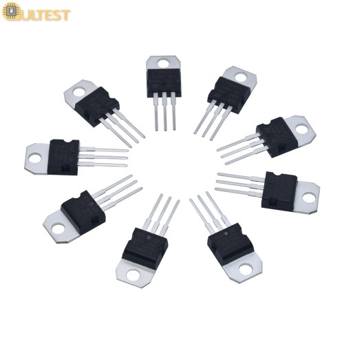 L7812, L7805,L7806 etc To-220 commonly used three-terminal regulator tube element package [1 for each of 10 kinds] includes