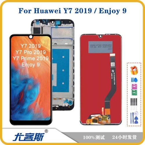 Applicable Huawei HUAWEI Y7 2019 screen assembly original LCD display inside and outside the integrated screen