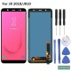 Suitable for Samsung J8 screen assembly J8 2018 mobile phone LCD display j810 LCD total Internet