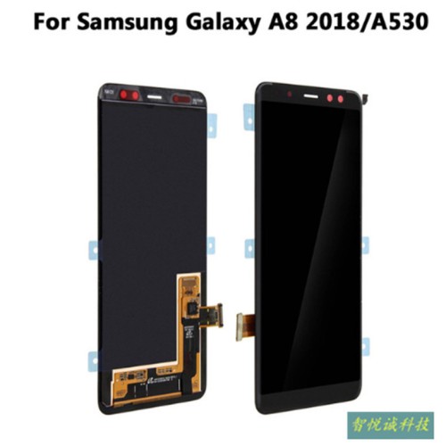 Suitable for Samsung A8 2018 screen assembly mobile phone A530 LCD display touch screen inside and outside screen assembly