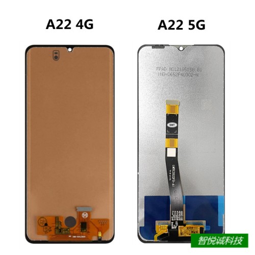 Suitable for Samsung A22 4G screen assembly A225 mobile phone 2021 screen LCD 5G A226 display internal screen