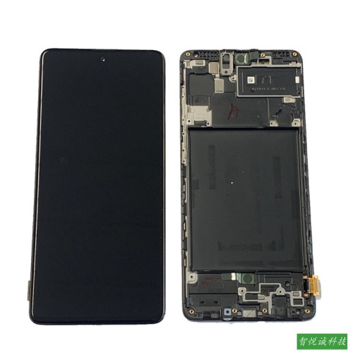 Suitable for Samsung A715 screen assembly A71 2020 mobile phone screen LCD display inner screen IncelL LCD