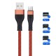 2m mobile phone fast charging line USB mobile data cable weaving cable suitable for Type-C Android IP mobile phone Samsung fast charging