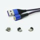 Magnetic wire with data magnetic line super fast charging USB mobile phone data cable suitable for Android Type-Ci12