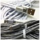 2 -meter fast charging wire USB mobile phone data cable TPE wire paint copper copper plating suitable for IP Type C Android interface