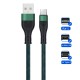 3A fast charge USB mobile phone data cable woven wires suitable for IP mobile phone Type-c Samsung fast-charging Android phone