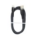 1 meter, 2 meters 3 meters fast charging mobile phone data cable 3A wire USB wire fabric woven wires for Type-C IP
