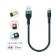25cm portable short-term suitable for Samsung mobile phone fast charge IP Android Type-C mobile phone charging treasure USB wiring