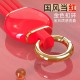 Guofeng Creative Small Gift Creative Data Line USB 1 Drag 3 mobile phone charging cable keychain Data line Chinese style