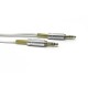 AUX audio cable 3.5mm public pair of solid -color wound semi -spring anti -sloping design