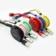 Macaron color telescopic line 1 Drag 3 mobile data cable USB charging cable suitable for Android Type-cphone