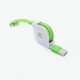 One -dragging three telescopic data cables common Android Typec three -in -one mobile phone charging cable gift can be printed logo