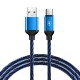 Factory wholesale fast charging data cable A5 Android Type-C mobile phone universal 3A fast charging USB charging cable