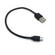 25cm Portable Short Line 2A fast charge V8 Android smartphone data cable Micro interface mobile phone applicable