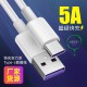 Factory direct sales 5A fast charge mobile phone data cable is suitable for Type-C Android apple interface USB charging cable