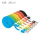 2m two -color small noodle flat line Micro V8 interface smartphone data cable Android phone applicable