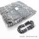 2m grid weaving tiger-woven mobile phone fast charge data cable suitable for Type-C Android i6/x/11, etc.