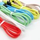 2m color liquid soft glue USB mobile phone fast charging line data cable suitable for Type-C Android V8 i12, etc.