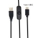 Raspberry Pi 4B power line 5V3A power switch line USB Type-C interface with switching power cord Raspberry Pi 4B power line 5V3A power switch line USB Type-C interface with switching power cord