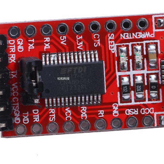 USB to TTL supports 3.3V 5V FT232RL module dedicated download line mini interface USB to TTL supports 3.3V 5V FT232RL module dedicated download line mini interface