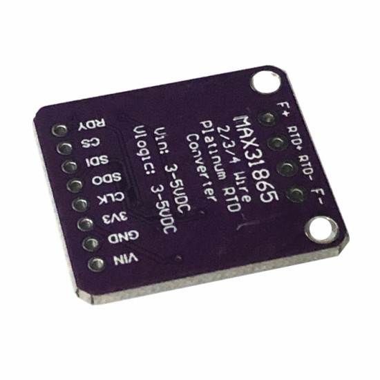 MAX31865 platinum resistance temperature sensor detector module temperature collection RTD/PT100-PT1000 MAX31865 platinum resistance temperature sensor detector module temperature collection RTD/PT100-PT1000