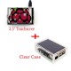 Raspberry Pi 2nd generation 3rd generation 3.5 -inch LCD touch screen thick acrylic shell fixed box Raspberry Pi 2nd generation 3rd generation 3.5 -inch LCD touch screen thick acrylic shell fixed box