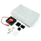 Raspberry Pi 4B Rasserlane Pi 4 generation development board ABS injection molding shell can be equipped with cooling fan black and white Raspberry Pi 4B Rasserlane Pi 4 generation development board ABS injection molding shell can be equipped with cooling fan black and white