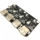 DC antihypertensive module 12V24V to QC3.0 fast charge single USB mobile phone charging board supports Apple Huawei FCP DC antihypertensive module 12V24V to QC3.0 fast charge single USB mobile phone charging board supports Apple Huawei FCP