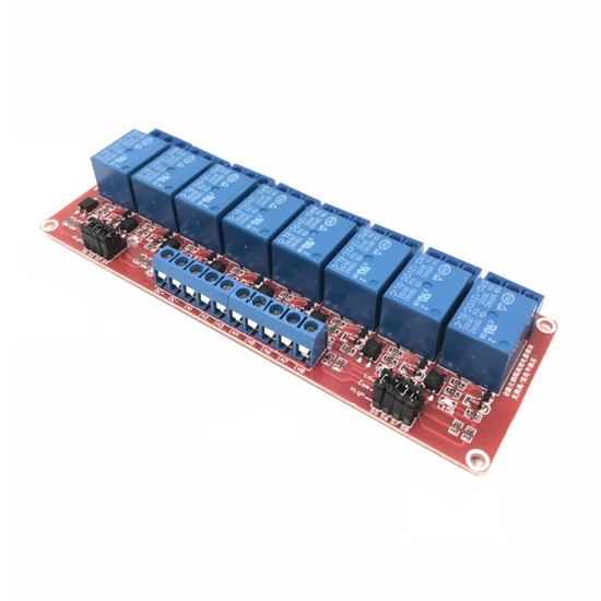 1 2 4 8 8V12V24V relay module with light coupling isolation support high and low level trigger development board 1 2 4 8 8V12V24V relay module with light coupling isolation support high and low level trigger development board