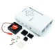 Raspberry Pi 4B Rasserlane Pi 4 generation development board ABS injection molding shell can be equipped with cooling fan black and white Raspberry Pi 4B Rasserlane Pi 4 generation development board ABS injection molding shell can be equipped with cooling fan black and white
