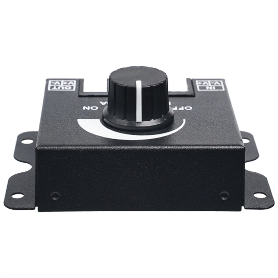 LED soft and hard light strip lamp band light adjustable brightness regulator DIMMER knob switch 12V/24V30A LED soft and hard light strip lamp band light adjustable brightness regulator DIMMER knob switch 12V/24V30A