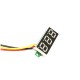 0.28-inch ultra-small digital DC voltage header can be adjusted for three-line DC0-100V battery voltage table 0.28-inch ultra-small digital DC voltage header can be adjusted for three-line DC0-100V battery voltage table