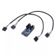 Motherboard 9 -needle USB2.0 Extension 9PIN Trip Double 9PIN Desktop Mainboard HUB hub converter Motherboard 9 -needle USB2.0 Extension 9PIN Trip Double 9PIN Desktop Mainboard HUB hub converter