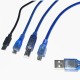 USB square port data cable USB printer data cable USB to square meter data cable 0.5m/1.5m/3m USB square port data cable USB printer data cable USB to square meter data cable 0.5m/1.5m/3m