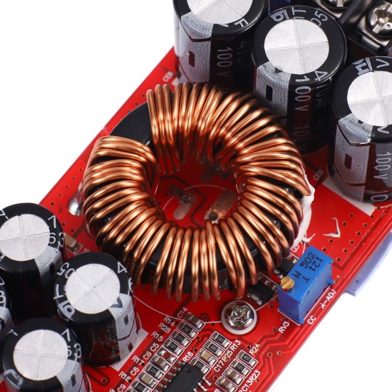 1200W high-power DC-DC boost constant voltage constant voltage adjustable vehicle load charging power supply module 1200W high-power DC-DC boost constant voltage constant voltage adjustable vehicle load charging power supply module
