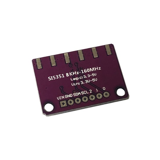 MS5351M high -frequency signal square wave frequency generator signal generator 5351 instead of SI5351A MS5351M high -frequency signal square wave frequency generator signal generator 5351 instead of SI5351A