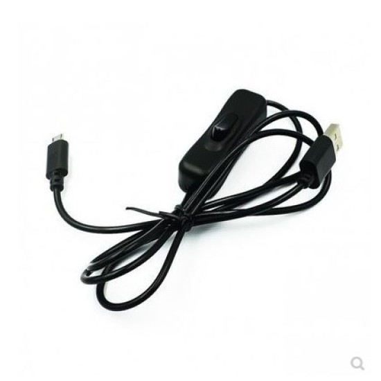 Raspberry Pi power supply USB switch power cord USB to micro USB with switch Raspberry Pi power supply USB switch power cord USB to micro USB with switch