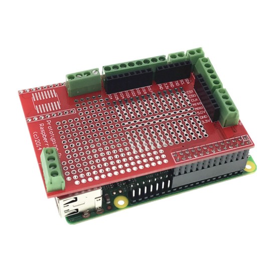 Raspberry Pi prototype extended version of Prototyping Pi Plate Raspberry Pi prototype extended version of Prototyping Pi Plate