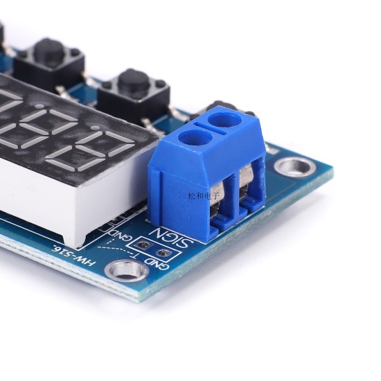 Trigger loop fixed -time switch circuit dual MOS control board instead of continuous electrical module 12 Trigger loop fixed -time switch circuit dual MOS control board instead of continuous electrical module 12