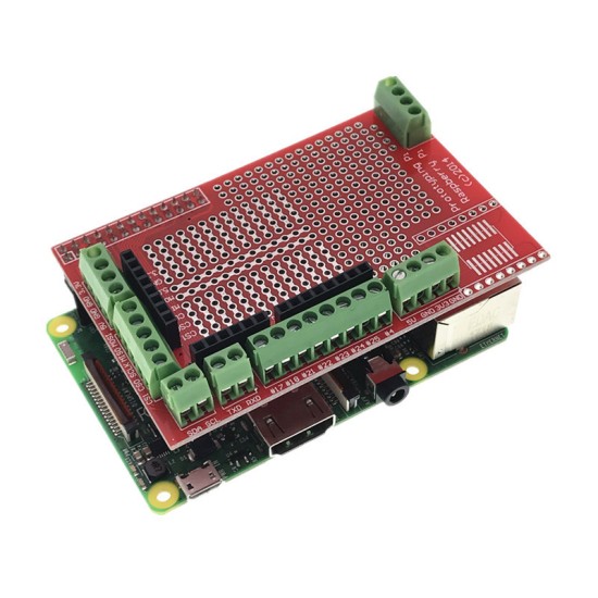 Raspberry Pi prototype extended version of Prototyping Pi Plate Raspberry Pi prototype extended version of Prototyping Pi Plate